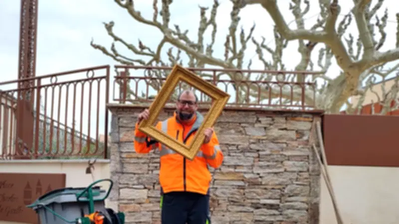 Paul-Anthony Quera, un agent municipal heureux de son travail à Margon