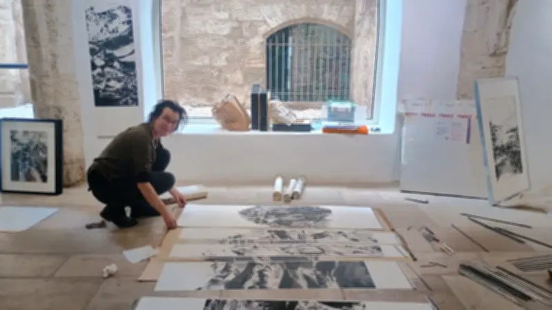 Paule Riché expose ses œuvres inspirées par la nature à Pézenas