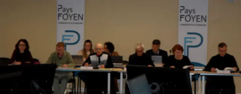 Pays foyen : adoption du budget 2026 et départ du président Pierre Robert