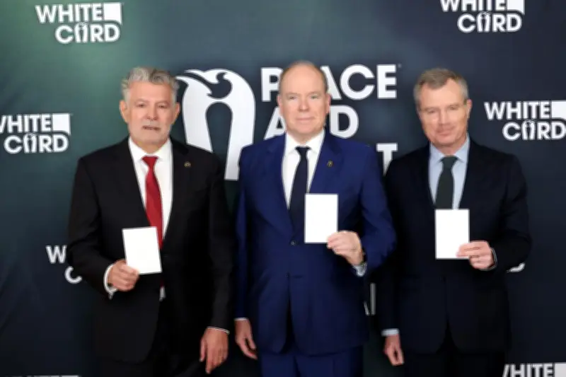Peace and Sport lance la campagne Whitecard 2026 depuis Monaco pour promouvoir la paix par le sport