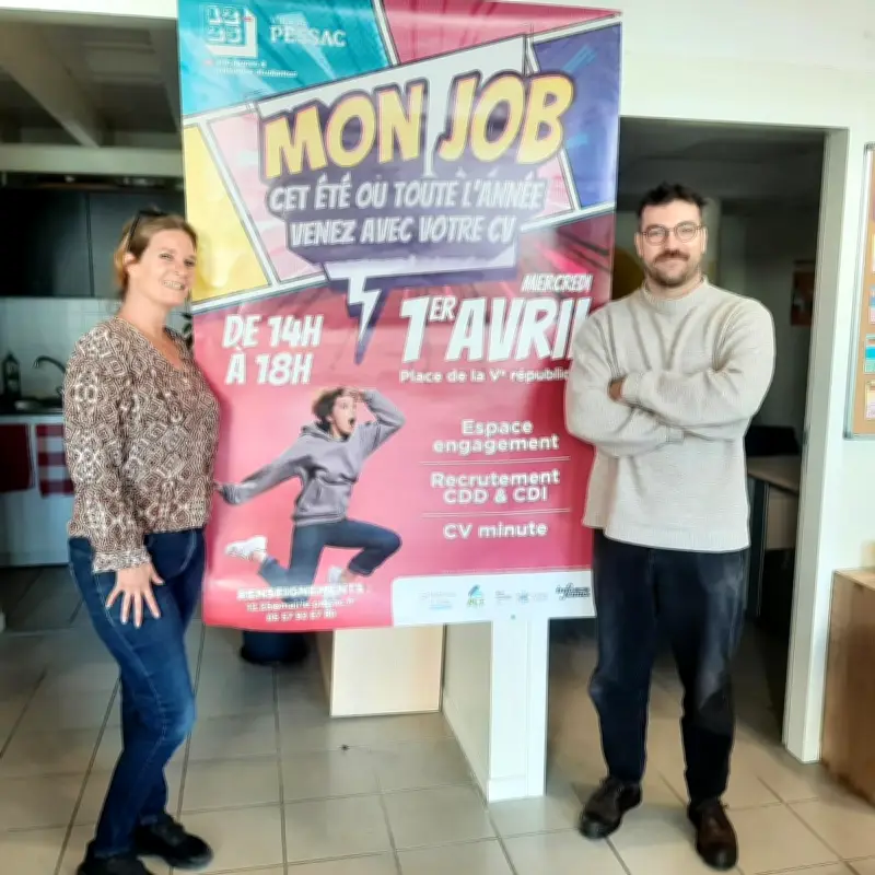 Pessac organise un forum emploi pour jobs étudiants et saisonniers le 1er avril 2026