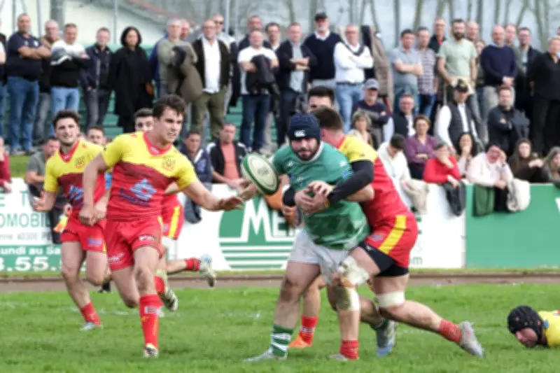 Peyrehorade s'impose face à Nafarroa dans un match haletant de rugby
