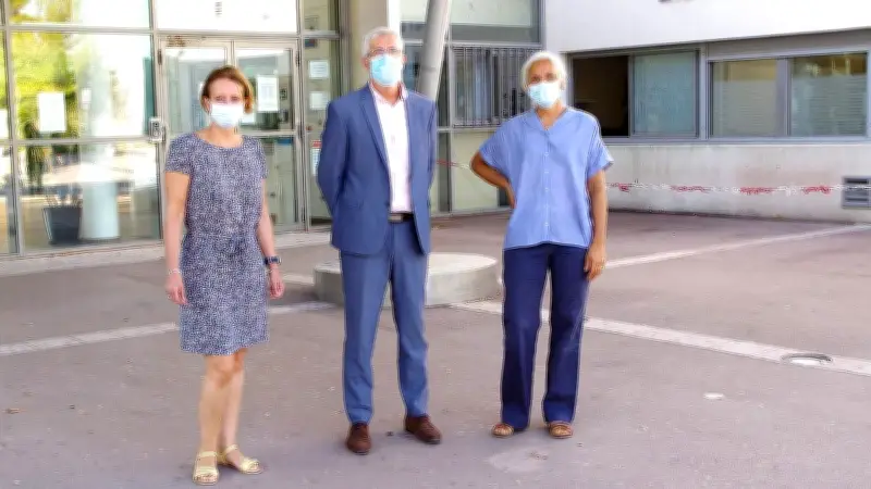 Pierre Kowalczyk, nouveau proviseur du lycée Geneviève-de-Gaulle-Antonioz à Milhaud