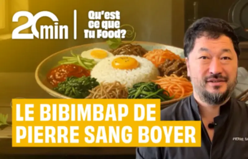 Pierre-Sang Boyer dévoile son bibimbap français aux légumes de saison dans Qu'est-ce que tu Food ?