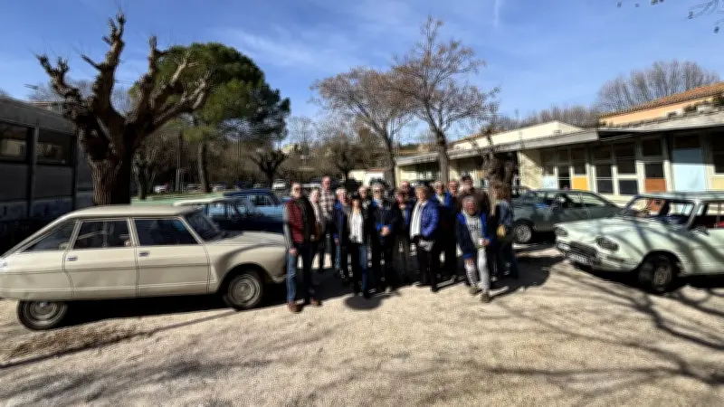 Plaisir Auto Rétro : une balade en voitures anciennes au Pic Saint-Loup