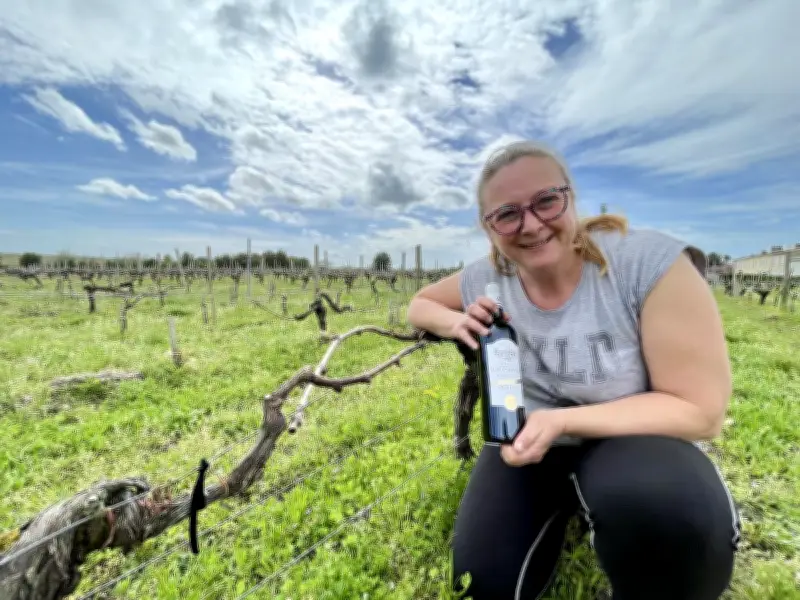 Portes ouvertes au château Saint-Christoly avec des anciens de L'Amour est dans le pré