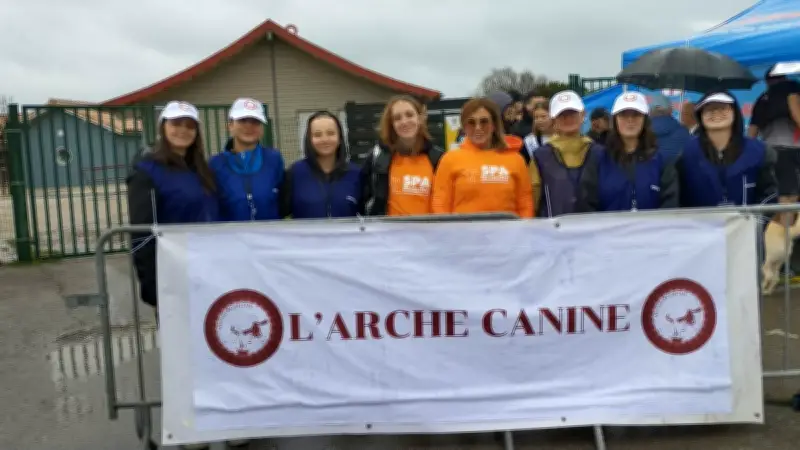 Premier canicross solidaire à Palavas-les-Flots : des étudiantes mobilisées pour la cause animale
