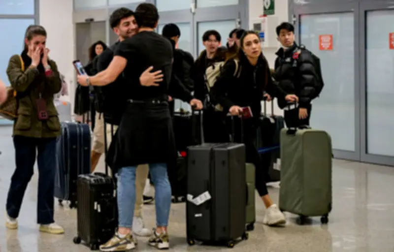 Premier vol de rapatriement de Français du Moyen-Orient après la guerre en Iran