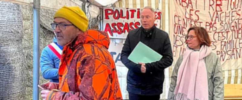 Procès d'un agriculteur de la Coordination rurale pour un barrage contestataire en Lozère