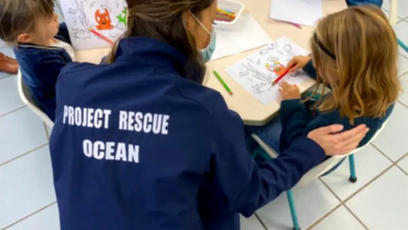 Project Rescue Ocean accrédité par l'Éducation nationale pour renforcer l'écocitoyenneté