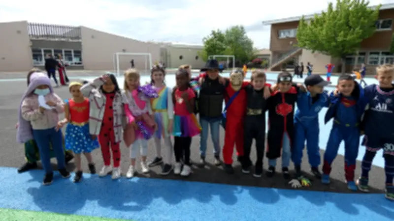 Redessan : Carnaval festif à l'école élémentaire Tous ensemble
