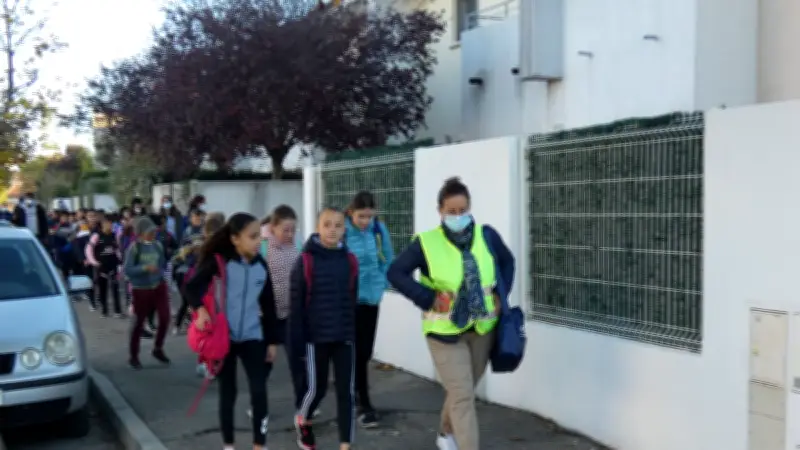 Redessan : Les élèves de CM2 brillent au cross du collège de Manduel