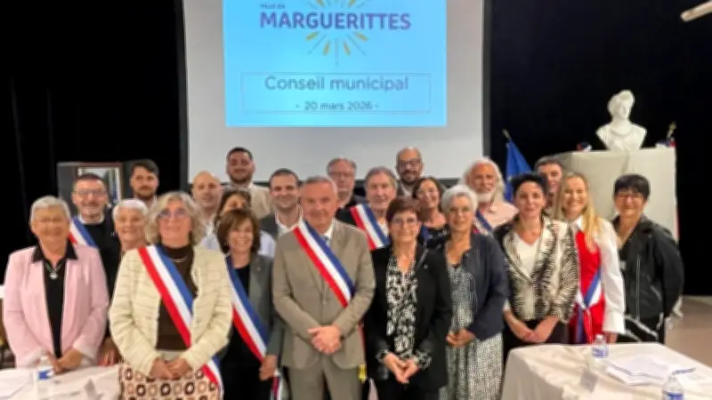 Rémi Nicolas réélu maire de Marguerittes, installe sa nouvelle équipe municipale