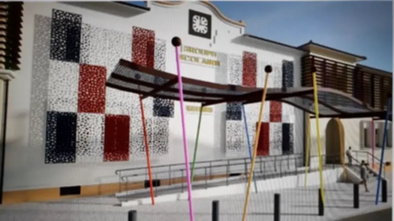 Rénovation de l'école Claude-Daniel de Laurès : cinq mois de travaux pour une façade modernisée