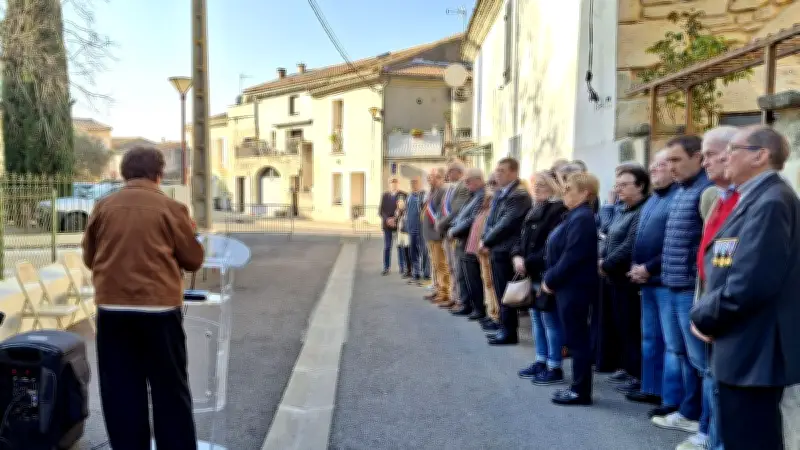 Rodilhan rend hommage aux anciens combattants de la guerre d'Algérie