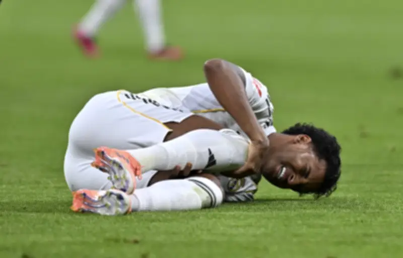 Rodrygo du Real Madrid blessé gravement : saison et Coupe du monde compromises