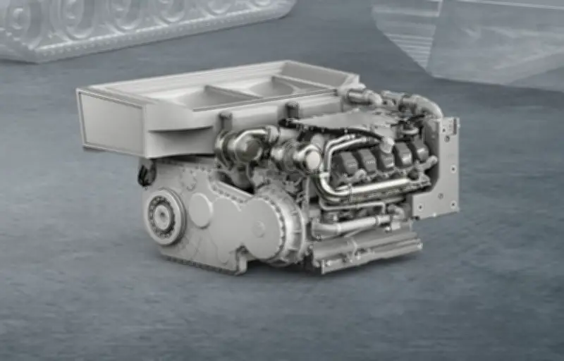 Rolls-Royce dévoile un V10 diesel hybride de 1.900 ch pour le futur char franco-allemand