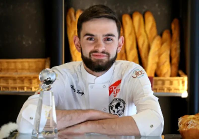 Rudy Lavigne, 20 ans, vice-champion du monde de boulangerie avec Manon Bernadicou