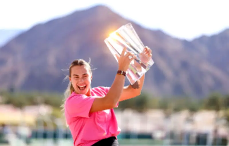 Sabalenka brise la malédiction à Indian Wells et célèbre avec des martinis