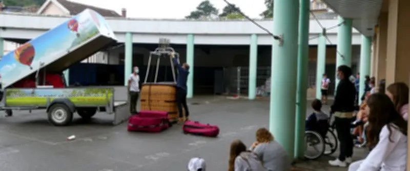 Saint-Affrique : des montgolfières comme outil pédagogique innovant au collège Foch
