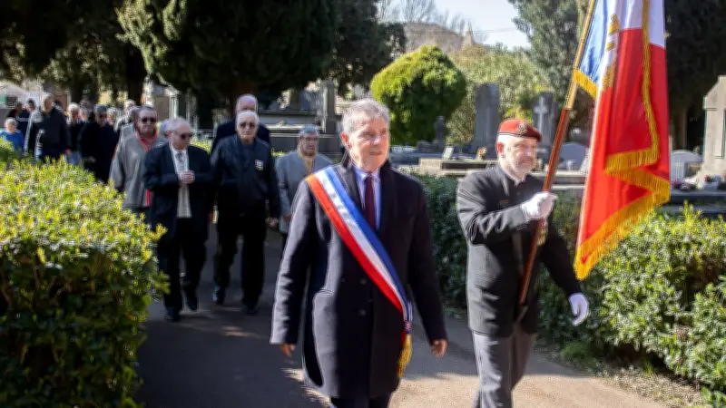 Saint-Ambroix honore la mémoire des combattants d'Afrique du Nord