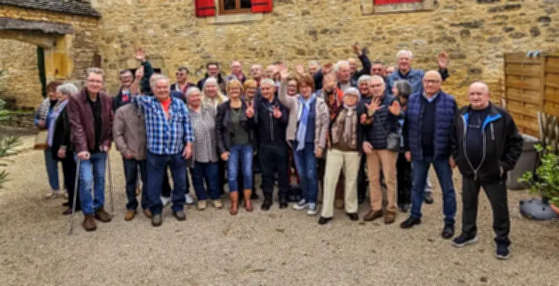 Saint-Crépin-et-Carlucet : une émouvante réunion d'anciens élèves après 60 ans