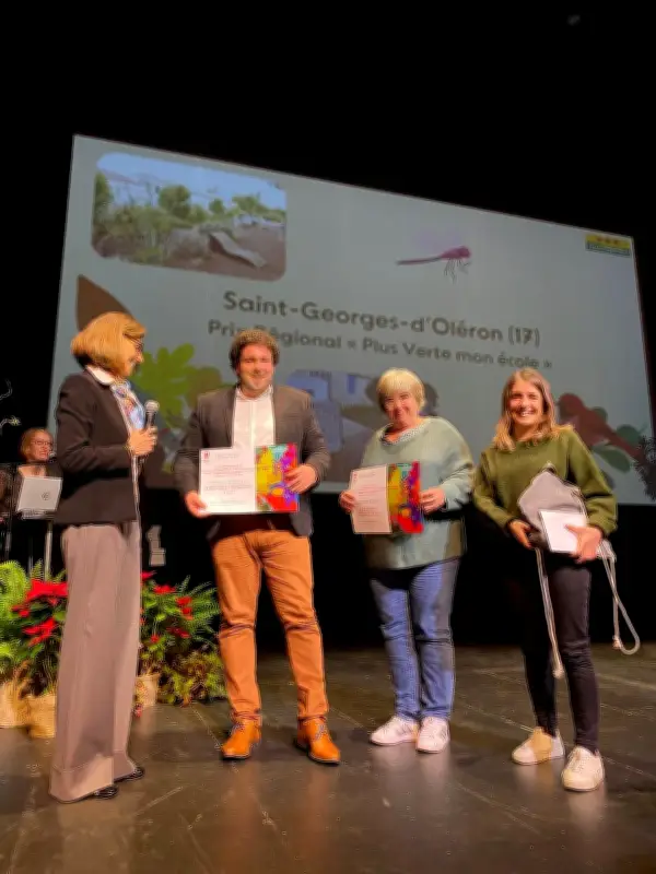 Saint-Georges-d’Oléron décroche la 3e Fleur au concours national des villes fleuries