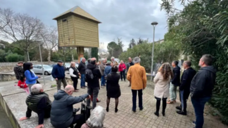 Saint-Georges-d'Orques inaugure un pigeonnier contraceptif écoresponsable