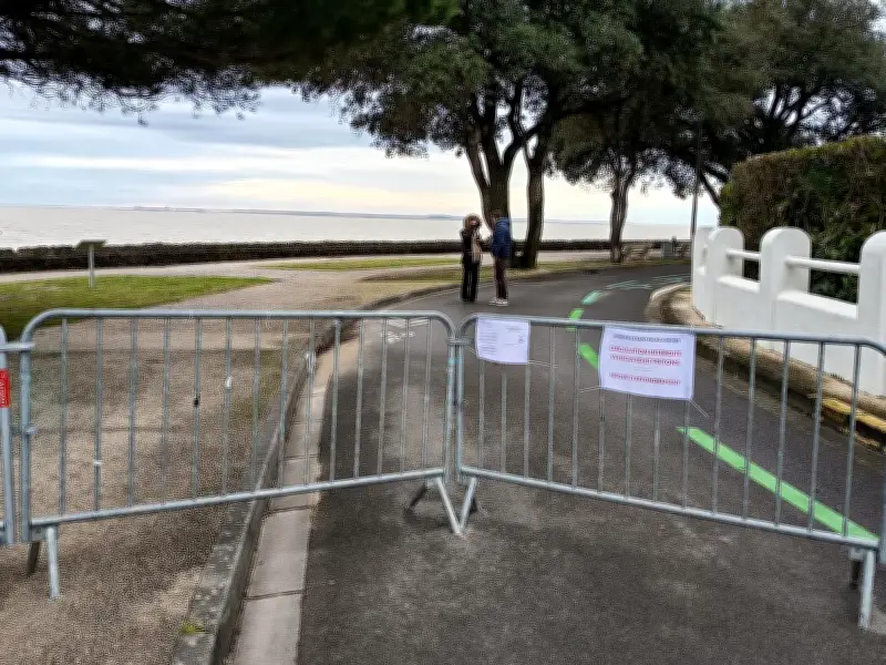 Saint-Palais-sur-Mer : la route de la corniche de Nauzan va rouvrir après des craintes infondées