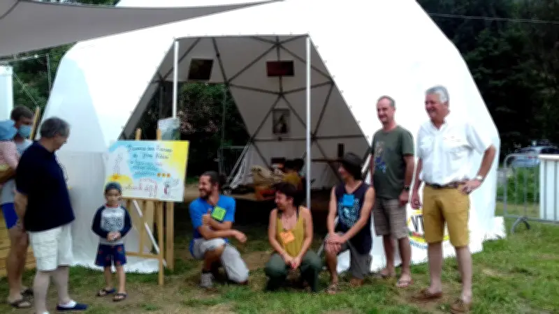 Saint-Rome-de-Tarn inaugure le Dôme-Nature, un espace ludique dédié à la biodiversité