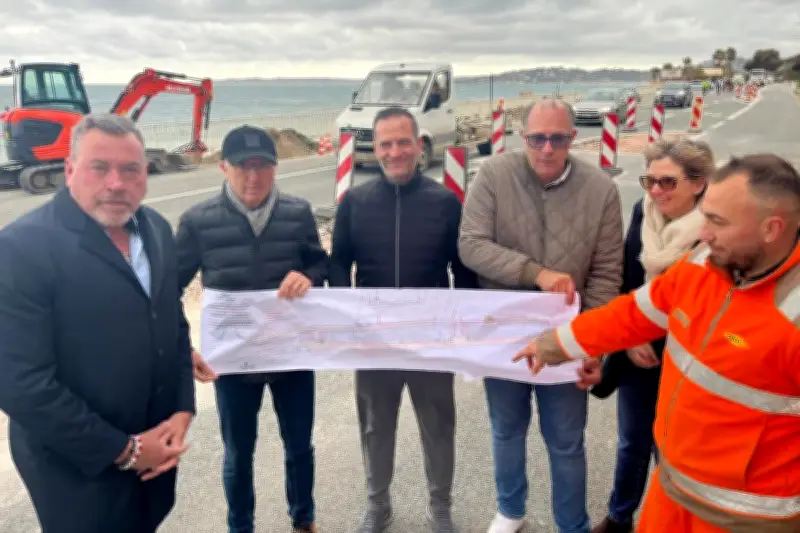 Sainte-Maxime lance un chantier de 360 000 euros pour sécuriser les abords de la plage de la Garonnette