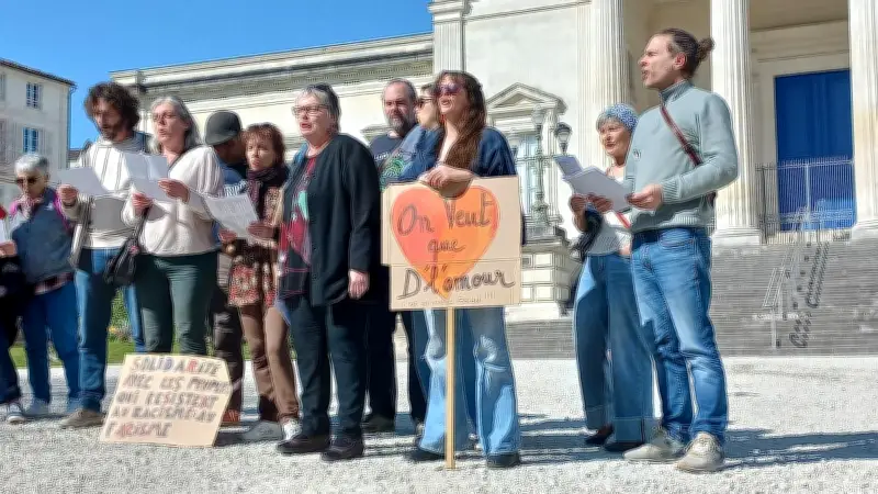 Saintes : une soixantaine de personnes manifestent contre le racisme