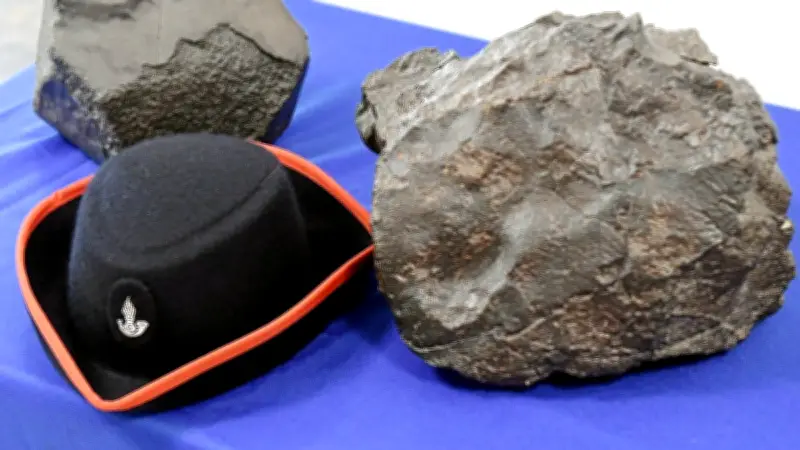 Saisie exceptionnelle de météorites près de Montpellier par les douanes