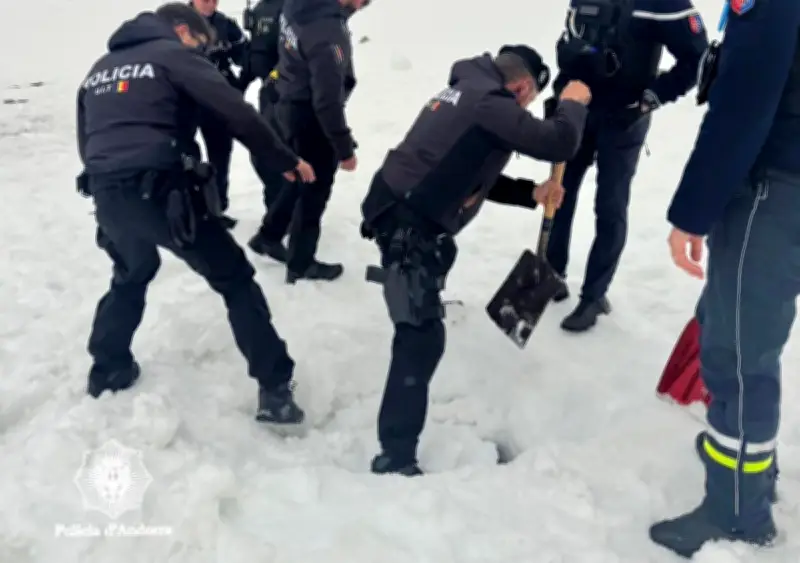 Saisie record de tabac en Andorre : 4 000 paquets cachés sous la neige