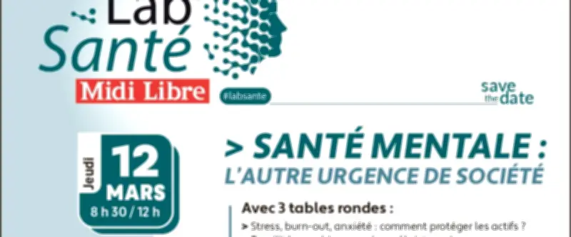 Santé mentale : Midi Libre organise un Lab Santé décisif le 12 mars
