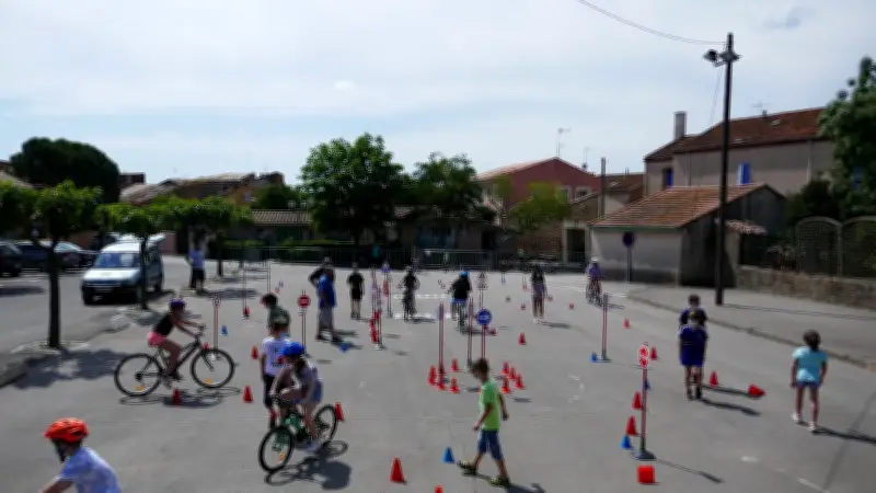 Sécurité à vélo : une initiation renouvelée pour les écoliers de Cébazan