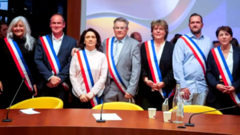 Serge Gros et son équipe installés à la mairie de Juvignac