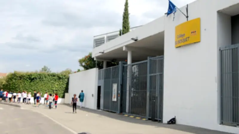 Solidarité après l'agression d'une enseignante : les personnels du collège du Bosquet expriment leur indignation