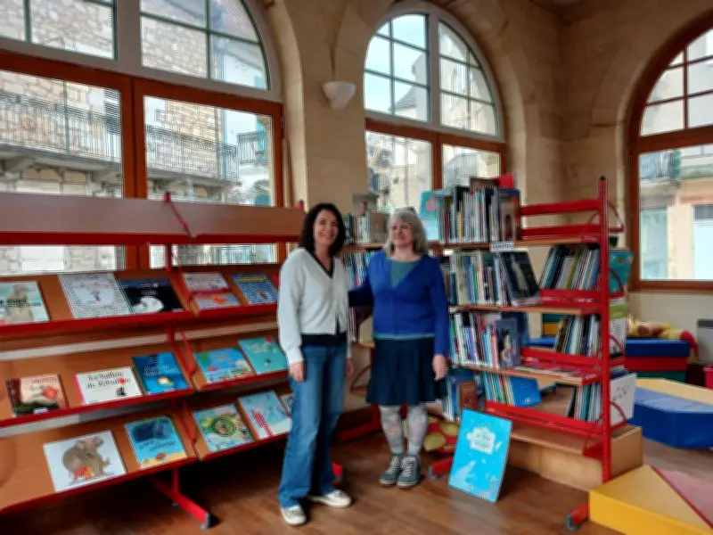 Sophie Beaufort prépare l'avenir de la bibliothèque de Saint-Cyprien avant la future médiathèque
