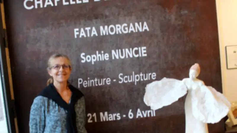 Sophie Nuncie expose 'Fata Morgana' à la chapelle des Capucins : une ode poétique à l'eau et à la femme