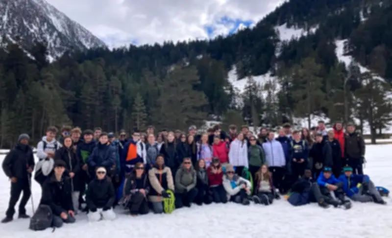 Sortie montagnarde solidaire au Pont d'Espagne pour les collégiens de Morlaàs