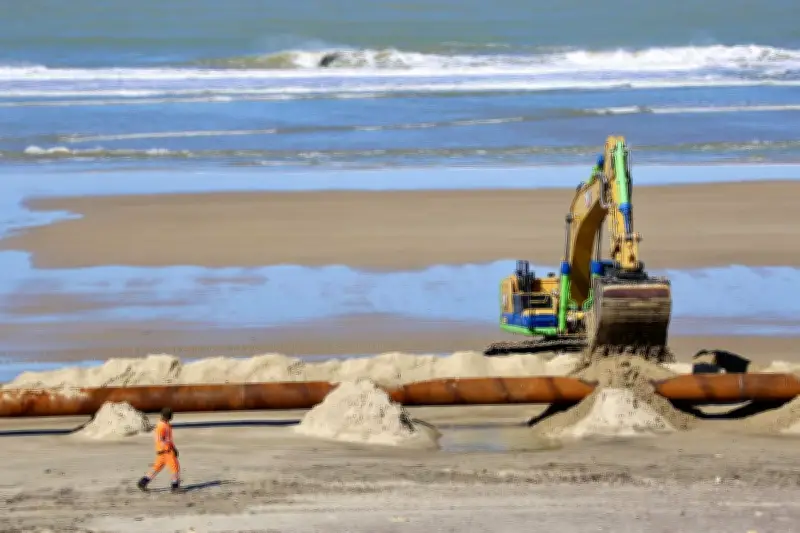 Soulac-sur-Mer lance un réensablement massif contre l'érosion côtière