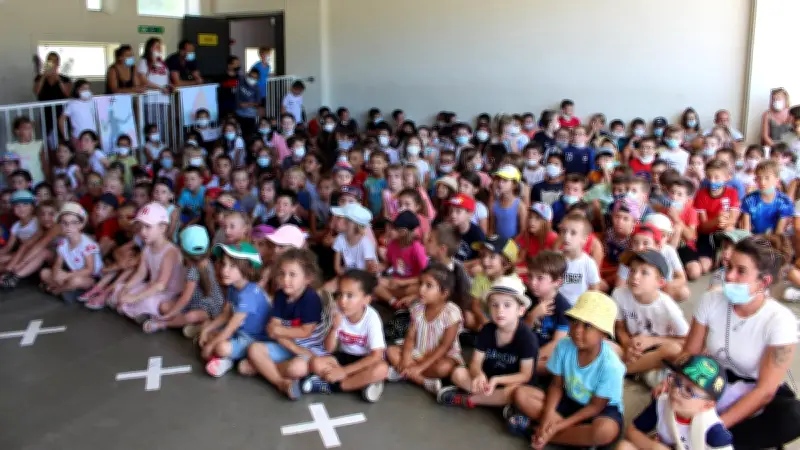 Spectacle de fin d'année à l'accueil de loisirs périscolaire Marcel-Pagnol à Bouillargues