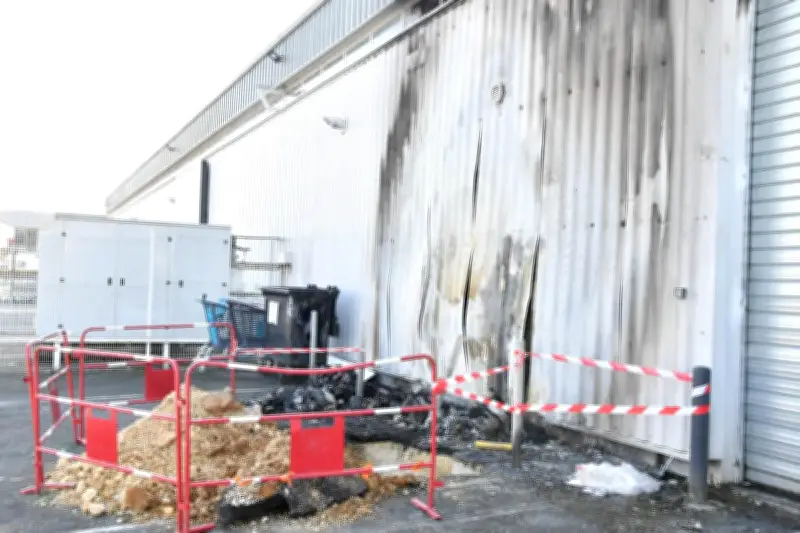 Série d'incendies suspects dans des zones commerciales de l'agglomération de Périgueux