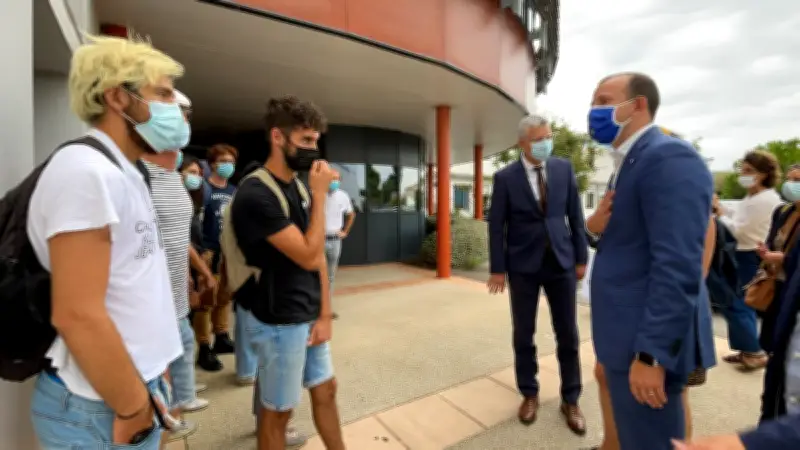 Sète : Le Commissaire Européen à la Pêche échange avec les élèves du lycée de la mer