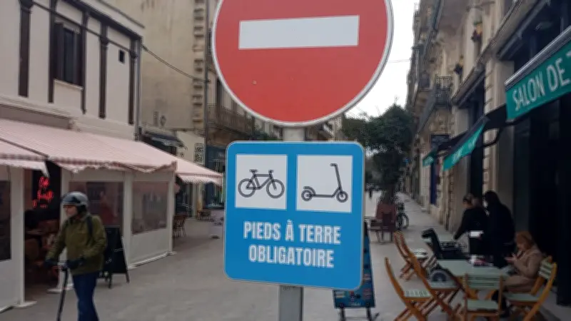 Sète : les trottinettes électriques interdites dans les rues piétonnes du centre-ville
