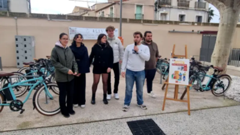 Sète : les étudiants lancent un service de location de vélos électriques éco-responsable