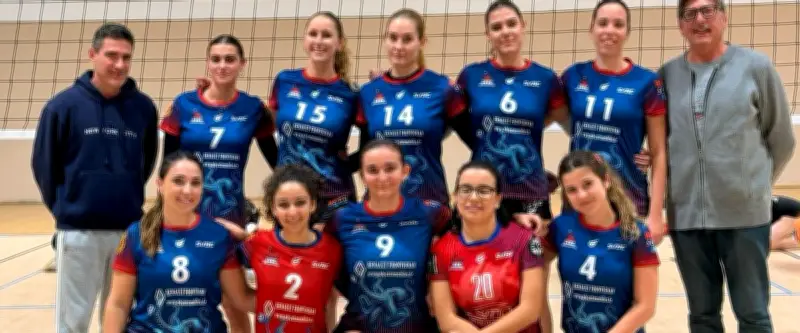 Sète VBC : 10 victoires d'affilée et la tête du championnat pour viser la Prénationale
