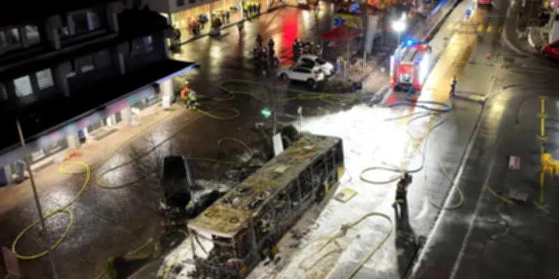 Suisse : au moins six morts dans l'incendie d'un autocar à Kerzers, la piste criminelle privilégiée