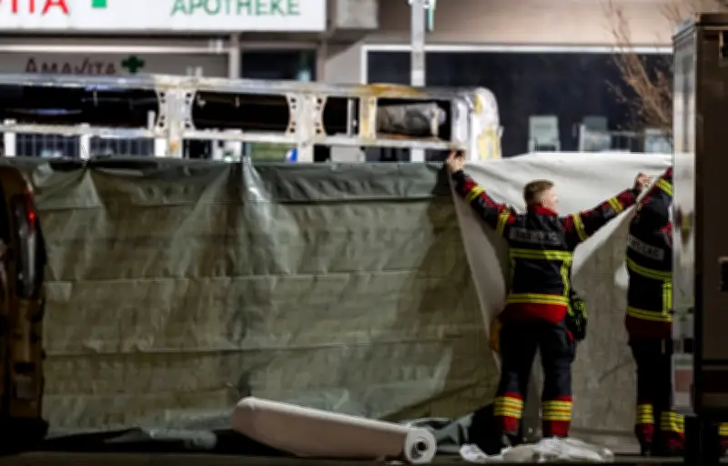 Suisse : un incendie criminel dans un autocar fait six morts à Kerzers